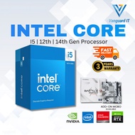 Intel CORE | i5 | 12th/14th GEN [12400F/ 14400F] *COMBO WITH MOBO* [ H610M-E / B760M-T ]