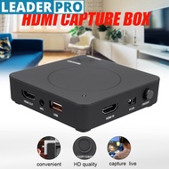 100-240V 1080P HD Game Video Capture Box HDMI Video Recoder Box TV & Video Live USB to PC Video Capt