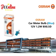 OSRAM Holegen Light Bulb 2721MFX 12V 1.2W BX8.5D Meter Bulb (Blue Socket)