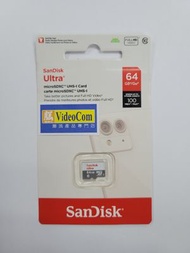64GB Ultra MicroSDXC 100MB/s UHS-I CL10 記憶卡 (SDSQUNR-064G) 619659185077