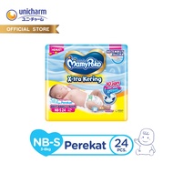 Mamypoko Popok Xtra Kering Standar Perekat NBS24 Pampers Bayi New Born Popok Bayi Baru Lahir pampers murah promo