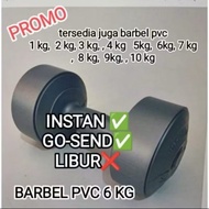 6kg pvc Dumbbell already filled with ready-to-use iron sand | Dumbbell Dumbbell Dumbbell Dumbbell Ba