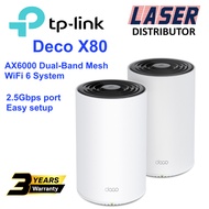 TP-Link Deco X80 AX6000 Dual-Band Mesh WiFi 6 System