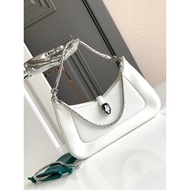 High-Quality Imported Leather, New Product Summer Double Chain Underarm Snake Head Bag, Using Import