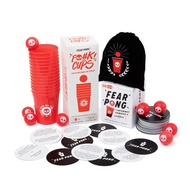Fear Pong: Ultimate Party Pack – Includes Base Game + Extra Balls Set + Cups Set – Perfect Adult Par