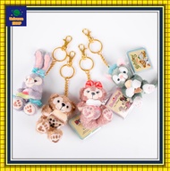 [Universe Shop] Disney Toy Keychain Stella Lou Duffy Stuffed Dessert Series Limited Edition Pendant Cute Plush Doll Cute Gift