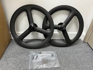 [全新 包安裝]100 RPM定制 451碳纖維三柱輪組