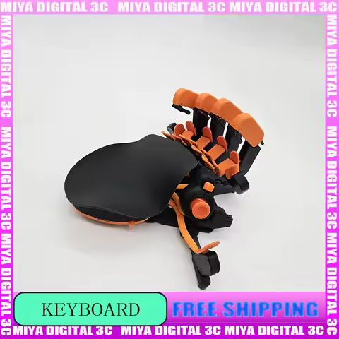 One-Handed Keyboard GameClaw Alien Ergonomic Design Keyboard Supports Customizable Joystick Buttons 