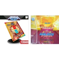 [ORIGINAL] NEW 2021 MONSTA BOBOIBOY GALAXY TRADING GAME CARD SERIES_ EXCLUSIVE BATTLE ARENA SET_ MAT &amp; POSTER