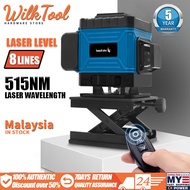 5 Years Warranty🔥 8Lines laser level/360°Adjustable Auto Leveling laser measurement tool/激光水平仪