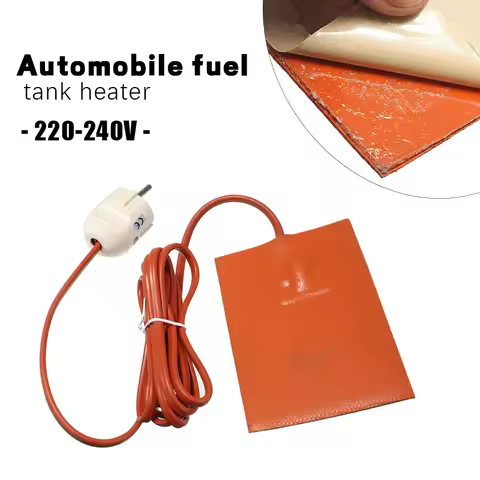 220V Car Engine Oil Pan Sump Tank Heater Pad 250W Silicone Oil Heating Pad Engine Oil Tank Wear Prot