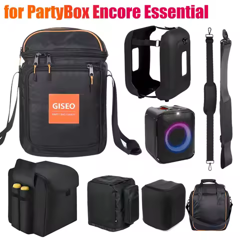 Portable Speaker Bag Case Large Capacity Adjustable Speaker Storage Bag Accessories for jbl PartyBox