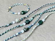 濤瀾 / 海洋碧玉 編繩 手鍊