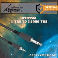 Kadenza BTR35M 1/4 inch TRS to 3.5mm TRS Audio Cable - 10 Feet ( BTR-35M )
