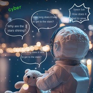 CYBERLINX Talking AI Robot Toy, Intelligent Talking Robot Smart Kids Toys, Stories Language Learning