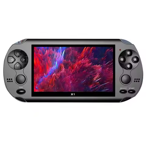 4.3 Inch Video Game Console 8G 10,000 Games 128 Bit for PSP Game Console for PS1 10 Simulator Game C