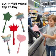 MARTIN1 3D Printed Wand Tap To Pay, Creative Portable Contactless Payment Sleeve, Fashion Cute Light