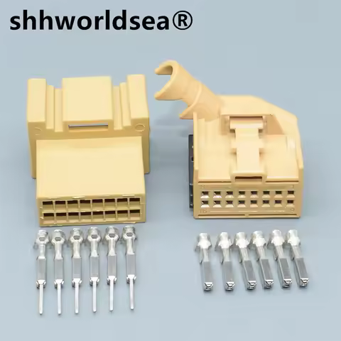 shhworldsea 16 Pin 1.0mm 8E0 972 416 A Auto Reversing Radar Wire Socket Parking Module Connector 8E0