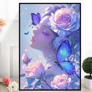 New Style 5D Diamond Painting DIY Handicraft Art Painting Material Package Photo Frame Painting Deco