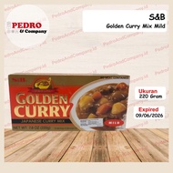 Golden curry MILD 220 grams - japanese curry japanese curry mix
