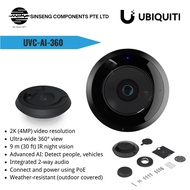 Ubiquiti Unifi UVC-AI-360 Fisheye 2K PoE With Pan Tilt Zoom 360° IP Camera - 1 Year Singapore Local 
