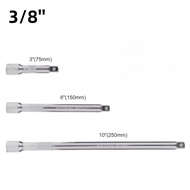 1/4" 3/8" 1/2" Drive Socket Extension Bar Set Chrome Vanadium Steel Extensions for Ratchet Drive Aut