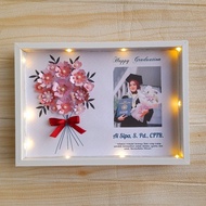 A4 SIZE PAPER FLOWER FRAME