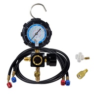 Air Conditioner Refrigerant Pressure Gauge for R410A 134A R22 R404A A/C Diagnostic Refrigerant Charg