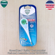Vicks® SpeedRead Digital Thermometer Fast and Accurate Model V912USV4 เทอร์โมมิเตอร์ ดิจิตอล วัดอุณห