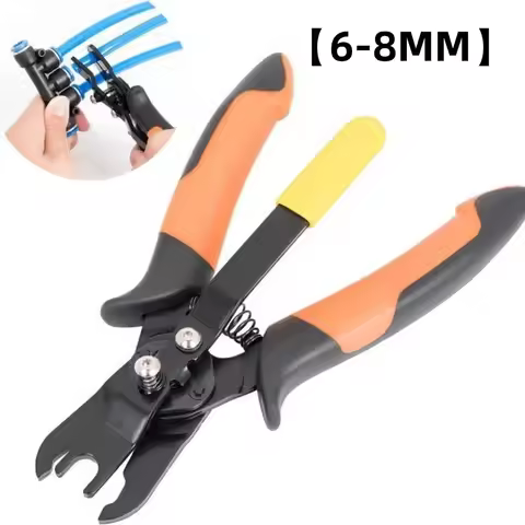 Carbon Steel Push to Connect Disconnect Tong Tool Portable Design Comfortable Grip Air Hose Connecto