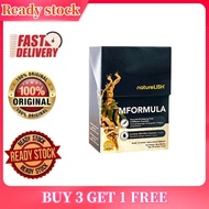 (Official Store) natureLISH MFORMULA 4-Country Ginseng Drink - 30 Sachets (10g Each) with L-Arginine
