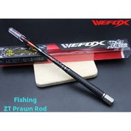 WEFOX ZT Series PRAWN ROD - Weighted Gimbal Rod Butt, Swivel Rod Tip, Joran Udang FISHING ROD