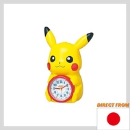 Seiko Clock Alarm Clock Display Clock Character Pocket Monster Pikachu Talking Alarm 232x159x121mm JF384A
