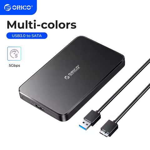 ORICO ABS HDD Case 2.5 Inch SATA to USB3.0 5Gbps / USB-C 6Gbps External HDD Enclosure for SSD Disk H