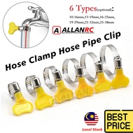 Hose Clamp Hose Pipe Clip With Plastic Handle Stainless Steel Hose Clamp Clip With Handle