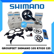 Groupset SHIMANO 105 R7120 12 Speed Full Groupset New Original