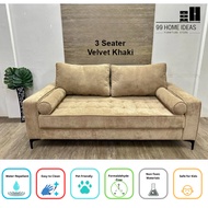 99 HOME IDEA'S 3 SEATER SOFA (PREMIUM VELVET)