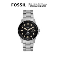 Đồng hồ nam Fossil BLUE dây thép không gỉ mặt 42 mm màu bạc FS5952