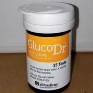 GlucoDr strip Stik Gluco Dr Biosensor Code 8 Strip AGM 2100