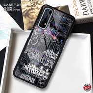 HP Latest Realme 7 - 7 Pro Case - 2D Glossy Hardcase - Glass Case - Protective Phone Case Latesthp 2