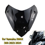for Yamaha XMAX 300 2023 2024 Motorcycle ABS Windshield Sports Front Windshield Viser Visor Windscreen Wind Deflectors Accessories
