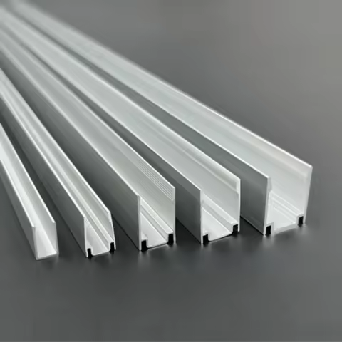0.5m/1m Flexible LED Neon Strip Light Fixed Clip U-shape Aluminum Channel Buckle Base Flexible Silic