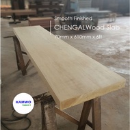 CHENGAL Wood Slab 70mm x 610mm