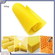 {biling}  10Pcs Natural DIY Beeswax Sheets Eco-friendly Beekeeping Equipment Bee Comb Honey Frame fo