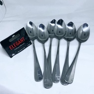 Elegant Stainless Steel Tablespoons 6 Pcs - Premium Quality