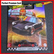 Hot Wheels Porsche 911 Carrera RS 2.7 Black & Red Boulevard 2025 Premium Car Culture Hotwheels Porsc