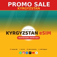 [PROMO] Kyrgyzstan Travel eSIM 1GB-5GB Data | Big Sale | Instant QR | 4G/5G