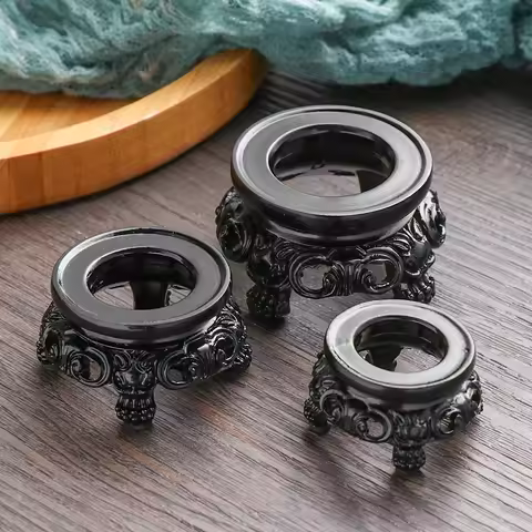 Sphere Support Retro Crystal Ball Stand Branch Base Miniature Sphere Stone Decor Holder Display Stan