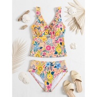 Plus Size Two Piece Swimsuit Bikini Set 0XL | 3XL