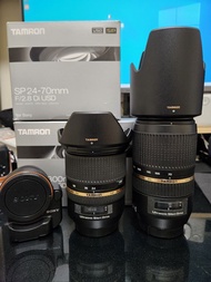 Tamron 24-70 f2.8 G1 ，70-300  sony a mount